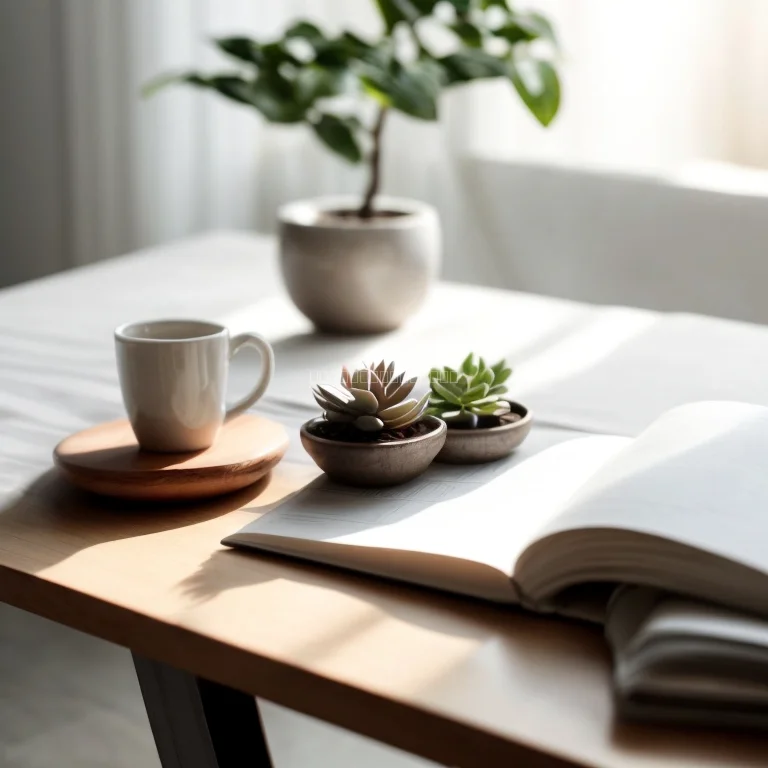 Student practicing a guided breathing exercise